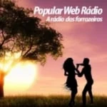 Logo da rádio Popular Web Rádio ao vivo online