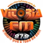 Logo da rádio Rádio Vitória FM ao vivo online