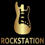 Logo da rádio Rockstation ao vivo online