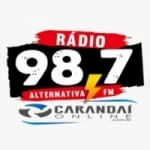 Logo da rádio Rádio Alternativa 98.7 FM ao vivo online