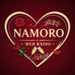 Logo da rádio Namoro Web Rádio ao vivo online