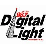 Logo da rádio Rádio Digital Light 98.7 FM ao vivo online