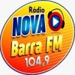 Logo da rádio Rádio Nova Barra 104.9 FM ao vivo online