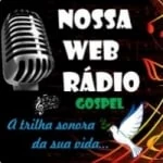 Logo da rádio Nossa Web Rádio Gospel ao vivo online