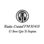 Logo da rádio Rádio Cristal 104.9 FM ao vivo online