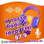 Logo da rádio Rádio Ideal 87.9 FM ao vivo online