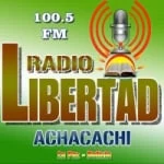 Logo da rádio Radio Libertad 100.5 FM ao vivo online