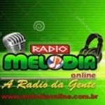 Logo da rádio Melodia Online ao vivo online