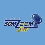 Logo da rádio Rede SomZoom Sat 105.7 FM ao vivo online