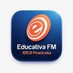Logo da rádio Rádio Educativa 105.9 FM ao vivo online