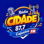 Logo da rádio Rádio Cidade Cajueiro 87.7 FM ao vivo online