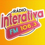 Logo da rádio Rádio Interativa 106.3 FM ao vivo online
