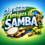 Logo da rádio Rádio Amigos do Samba ao vivo online