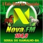 Logo da rádio Nova FM Serra do Ramalho ao vivo online