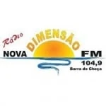 Logo da rádio Rádio Nova Dimensão 104.9 FM ao vivo online