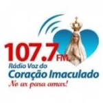 Logo da rádio Rádio Voz do Coração Imaculado 107.7 FM ao vivo online