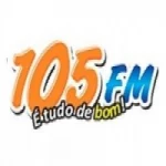 Logo da rádio Rádio 105 FM ao vivo online