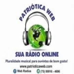Logo da rádio Patriótica Web ao vivo online