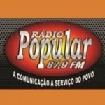 Logo da rádio Rádio Popular 87.9 FM ao vivo online