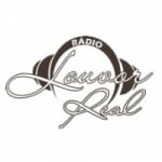 Logo da rádio Louvor Real ao vivo online