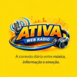 Logo da rádio Web Rádio Ativa ao vivo online