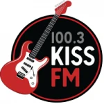 Logo da rádio Rádio Kiss FM Litoral 100.3 FM ao vivo online