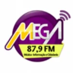 Logo da rádio Rádio Mega 87.9 FM ao vivo online