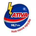 Logo da rádio Rádio Ativa 98.7 FM ao vivo online