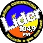 Logo da rádio Rádio Líder 104.9 FM ao vivo online