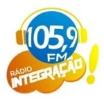Logo da rádio Rádio Integração 105.9 FM ao vivo online