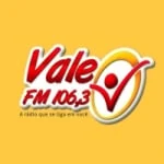 Logo da rádio Rádio Vale 106.3 FM ao vivo online