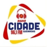 Logo da rádio Rádio Cidade FM ao vivo online