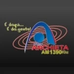 Logo da rádio Rádio Anchieta 1390 AM ao vivo online