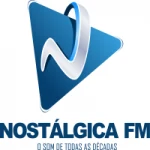 Logo da rádio Rádio Nostálgica FM ao vivo online