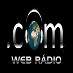 Logo da rádio .Com Web Rádio ao vivo online