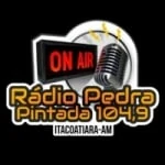 Logo da rádio Rádio Pedra Pintada 104.9 FM ao vivo online