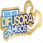 Logo da rádio Web Rádio Difusora Amigos ao vivo online