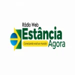 Logo da rádio Estância Agora Web Rádio ao vivo online