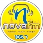Logo da rádio Rádio Nova 105.7 FM ao vivo online