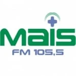 Logo da rádio Rádio Mais 105.5 FM ao vivo online