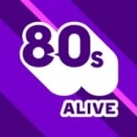 Logo da rádio 80's Alive ao vivo online