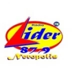 Logo da rádio Rádio Líder FM 87.9 ao vivo online