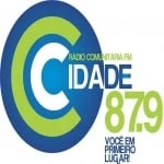 Logo da rádio Rádio Cidade 87.9 FM ao vivo online