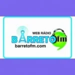 Logo da rádio Barreto FM ao vivo online