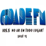 Logo da rádio Rádio Cidade Guaxupé 105.5 FM ao vivo online