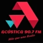 Logo da rádio Radio Acústica 90.7 FM ao vivo online
