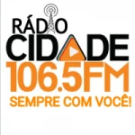 Logo da rádio Rádio Cidade FM ao vivo online