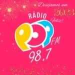 Logo da rádio Rádio Pop 98.7 FM ao vivo online