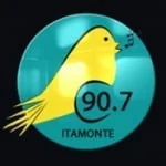 Logo da rádio Rádio Canarinho 90.7 FM ao vivo online