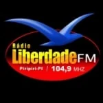 Logo da rádio Rádio Liberdade de Piripiri 104.9 FM ao vivo online